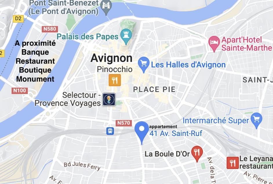 Le Petit Saint-Ruf Apartman Avignon Kültér fotó